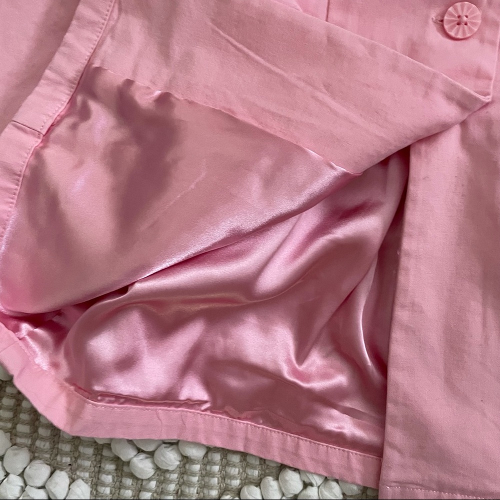 Gymboree pink retro peplum Spring coat ✨HP!✨ - Picture 3 of 5